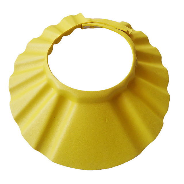 Verstellbare Baby-Badehaube mit Ohrenschutz