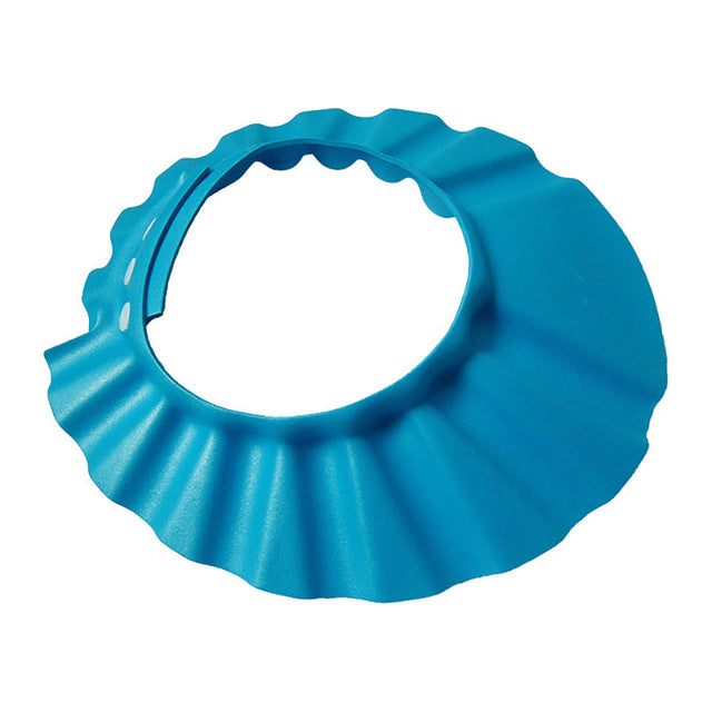 Verstellbare Baby-Badehaube mit Ohrenschutz